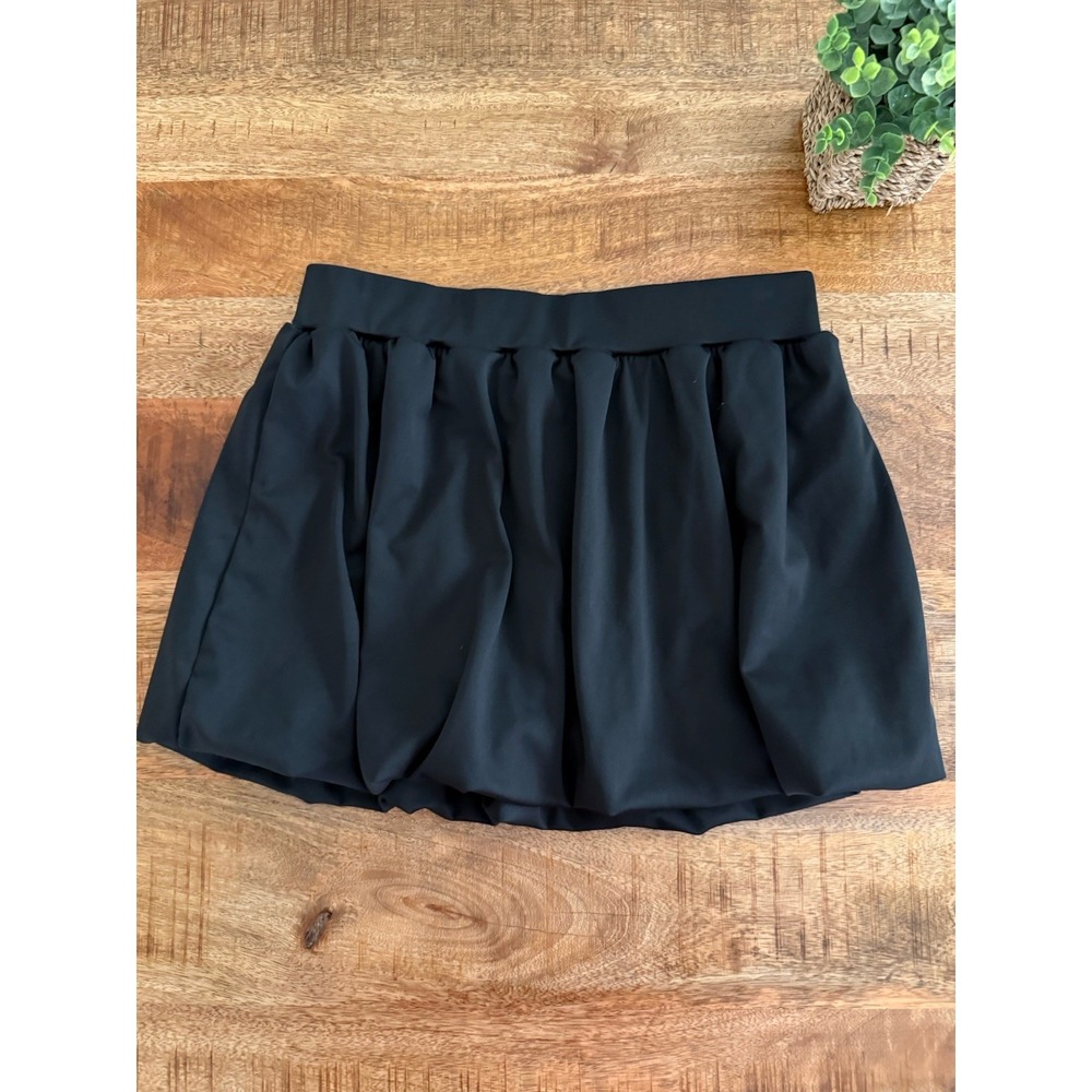 Indero Active Black Athletic Skort Built In Shorts Tennis Golf Running Size L